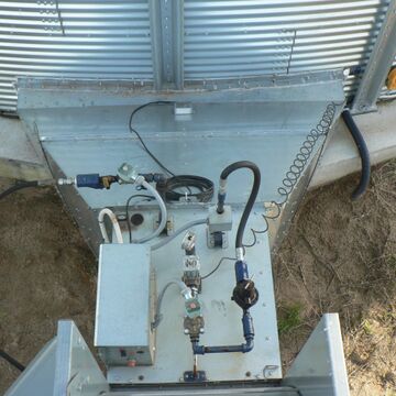 Trocknungsgebläse mit Gasheizgerät