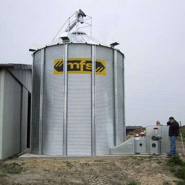 Trocknungsgebläse (nur 7,5kW) + Wärmeerzeuger Flüssiggas