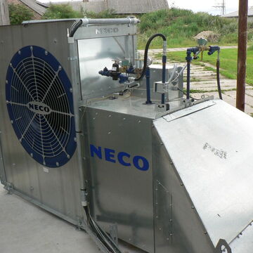 Wärmeerzeuger für Flüssiggas mit entsprechenden Amaturen