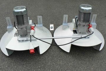 mechanisches u. elektrisches Koppelsystem für Tandem Kornknecht