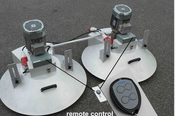 Tandem Kornknecht mit Fernbedienung ohne Steuerruder