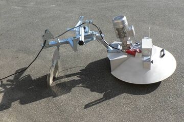 Mobile Mischschnecke in jedem Getreidelager